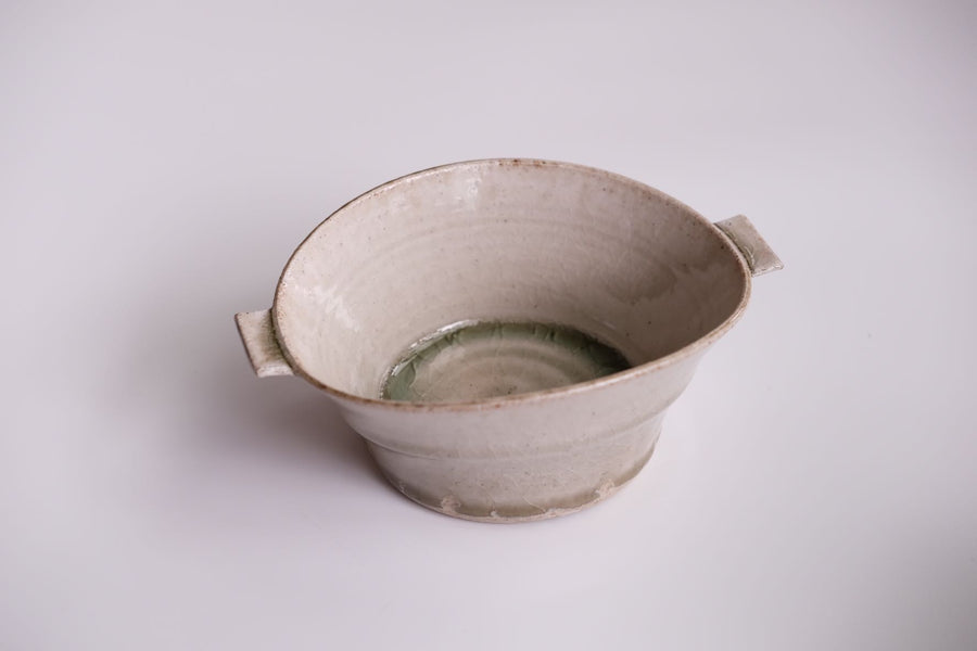 Bowl Ash Glaze - Japanese artist Kei Kawachi 河内啓