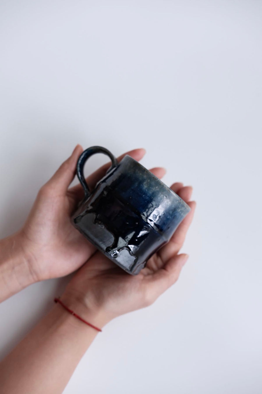 Kei Kawachi Large Mug Blue