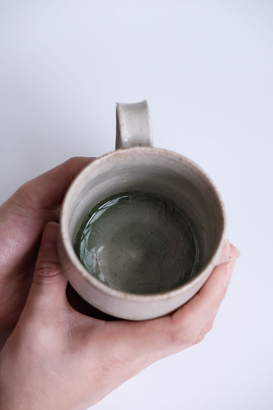 Kei Kawachi Large Mug Ash Glaze