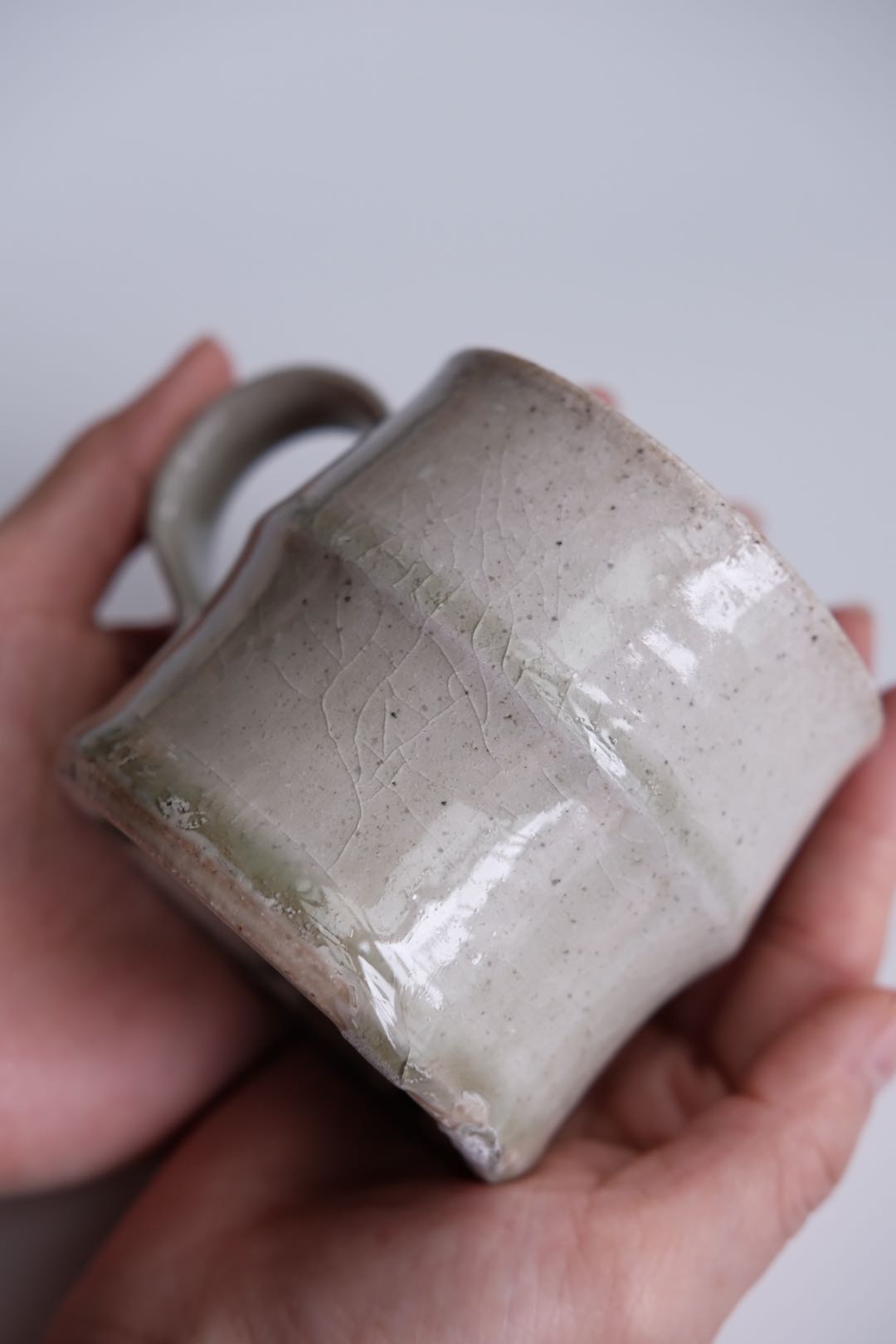 Kei Kawachi Large Mug Ash Glaze