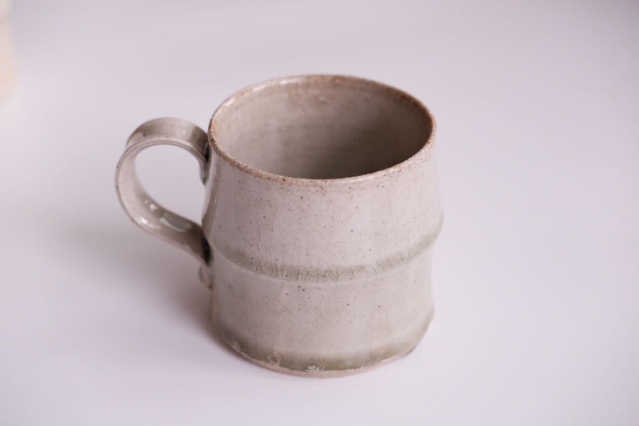 Kei Kawachi Large Mug Ash Glaze