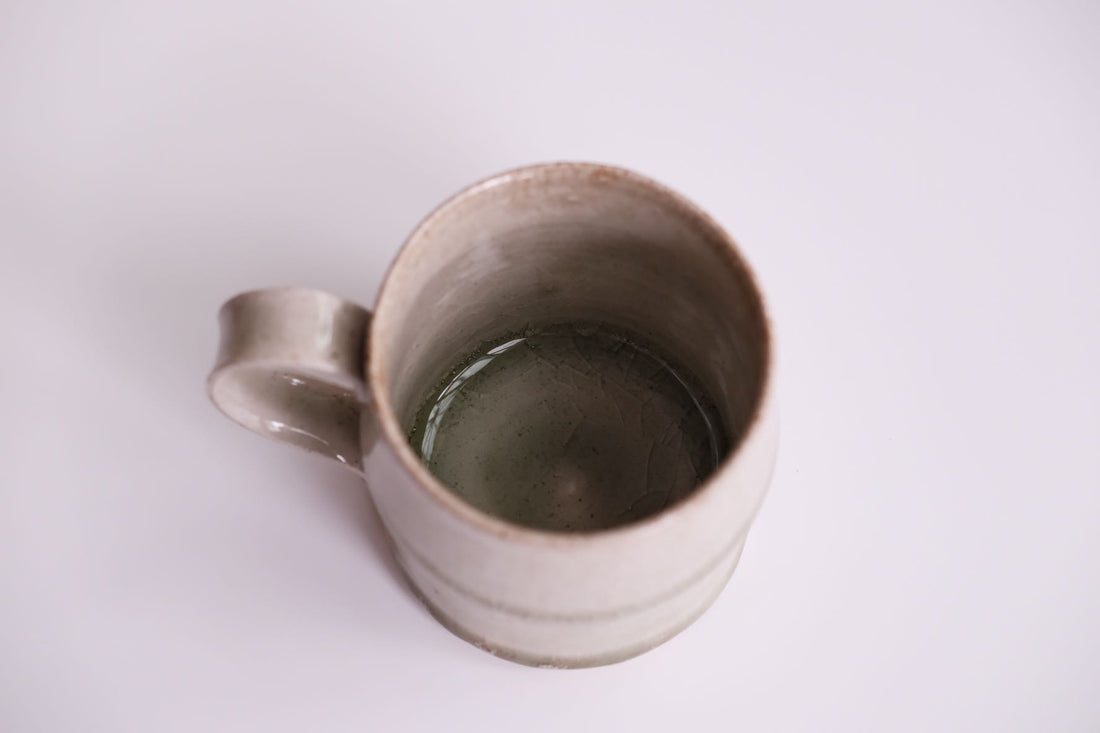 Kei Kawachi Large Mug Ash Glaze