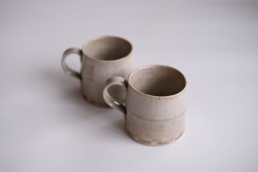 Kei Kawachi Large Mug Ash Glaze