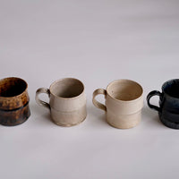 Kei Kawachi Large Mug Ash Glaze