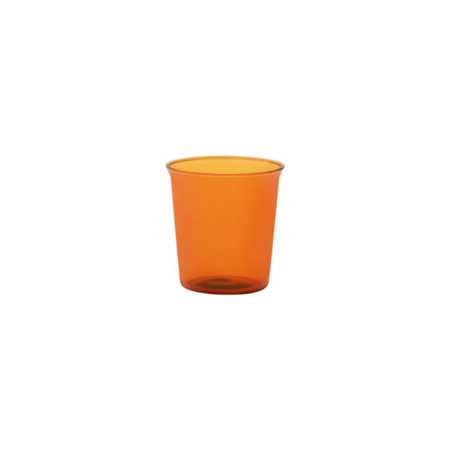 KINTO CAST AMBER glass tumbler