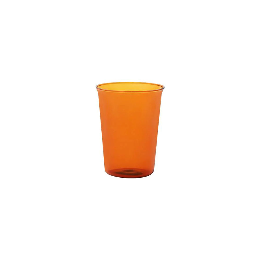 KINTO CAST AMBER glass tumbler