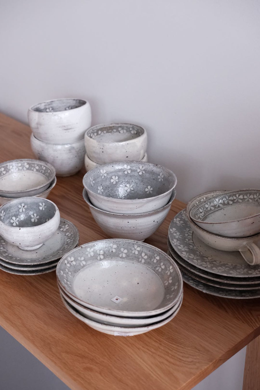 Japanese Mishima Pattern Tableware Collection