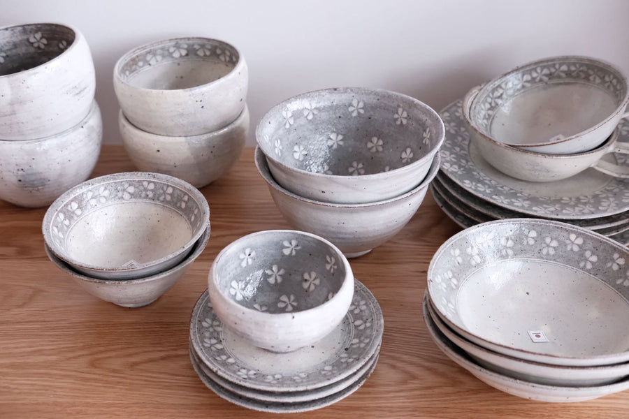 Japanese Mishima Pattern Tableware Collection