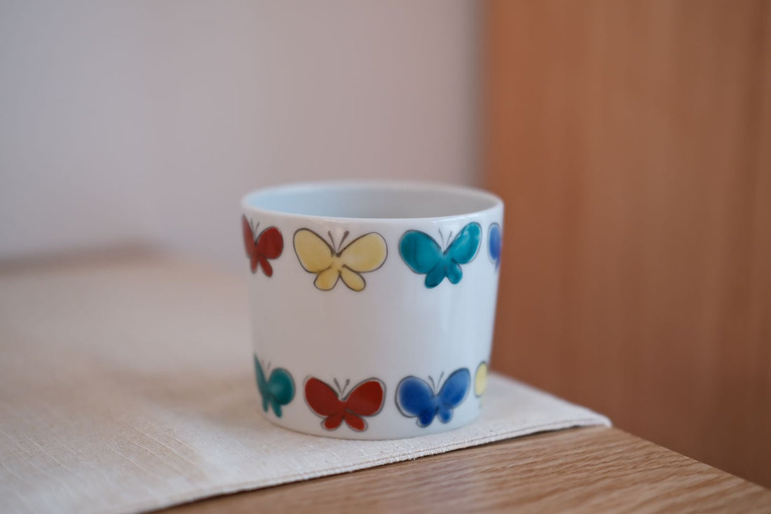 Kutani Ware Tea Cup