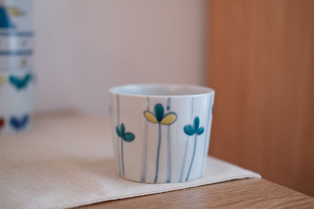 Kutani Ware Tea Cup