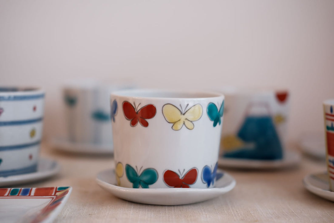 Kutani Ware Tea Cup