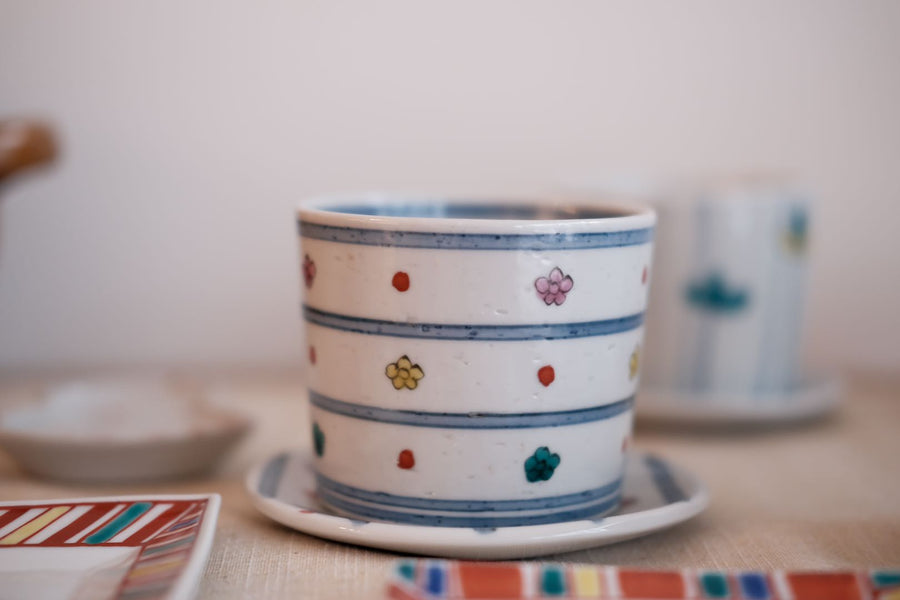 Kutani Ware Tea Cup