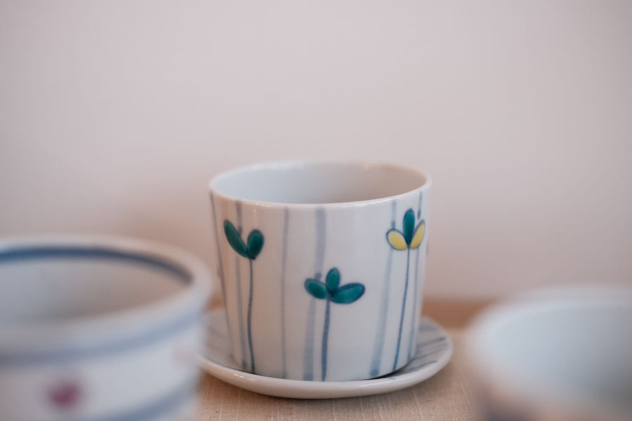 Kutani Ware Tea Cup