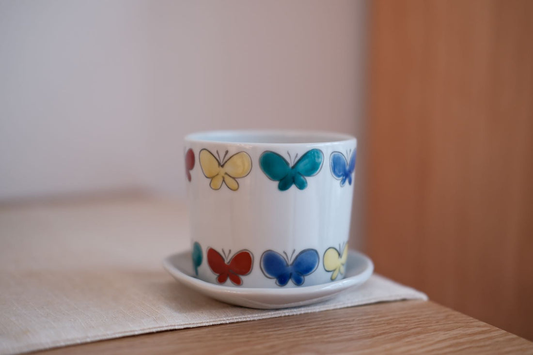 Kutani Ware Tea Cup