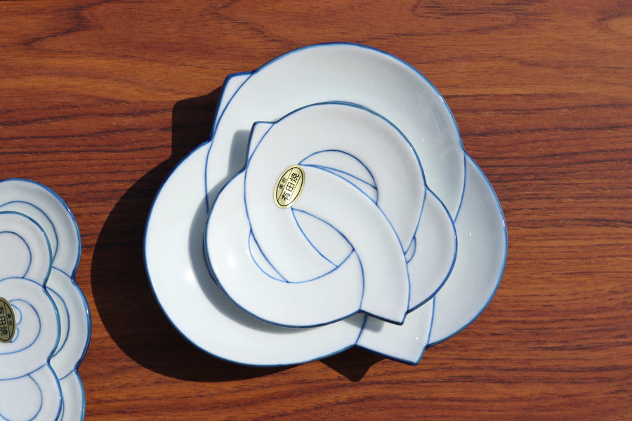 ARITA Ware Knot Plate - TASEIGAMA Musubi Collection