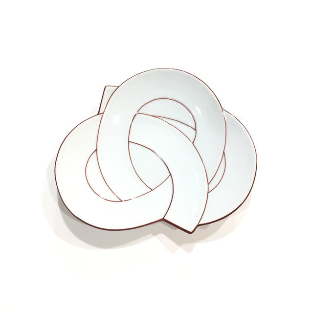 ARITA Ware Knot Plate - TASEIGAMA Musubi Collection