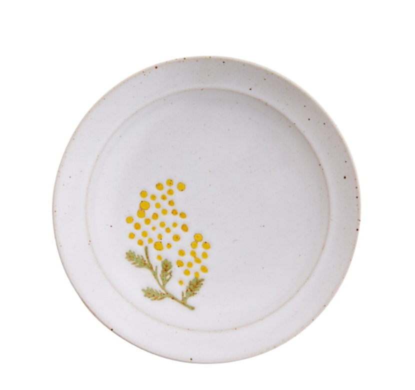 Mimosa Waltz Round Plate