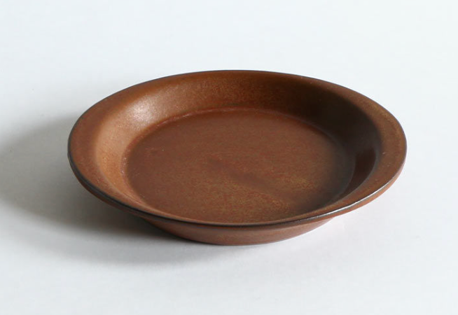 Ceramic Japan Duetto Plate - Brown