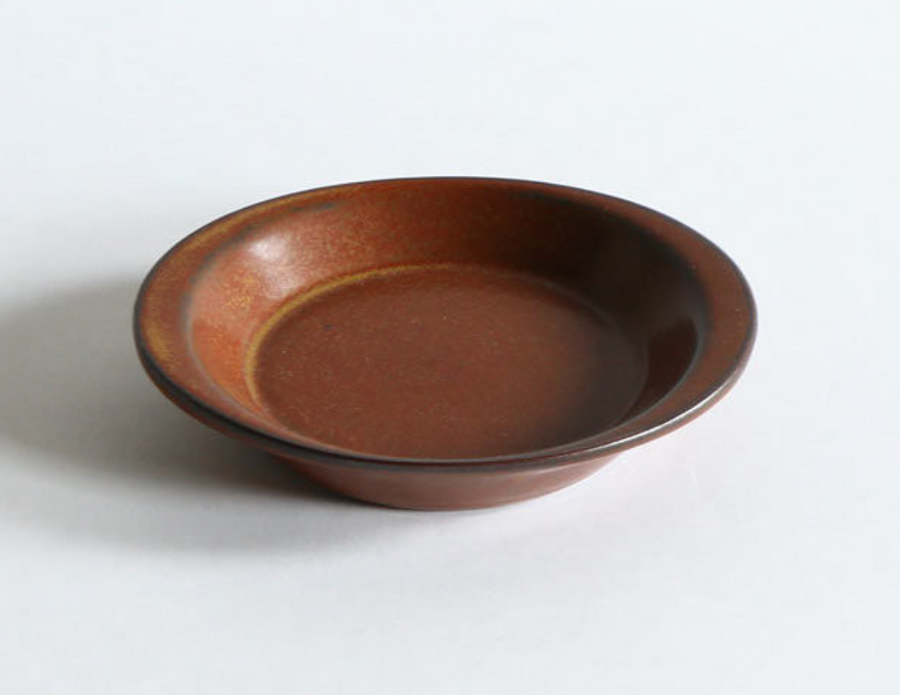 Ceramic Japan Duetto Plate - Brown