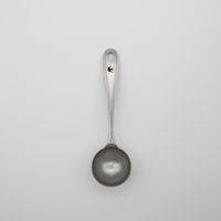 TSUBAME Canister with Hook & Spoon - Sliver