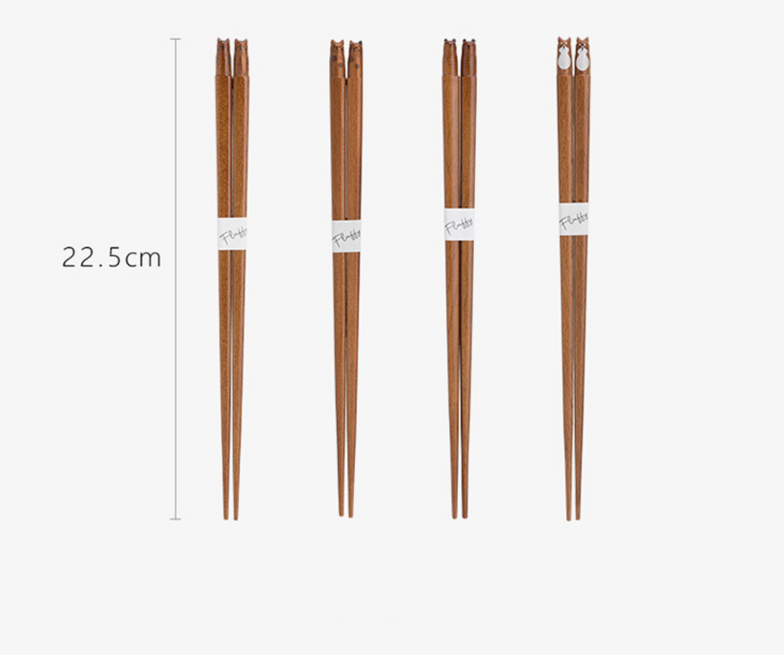 Fluffy Natural Wood Chopstick