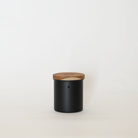 TSUBAME Canister with Hook & Spoon - Black