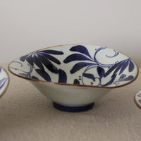 Hasami Ware Karakusa Hand Painted Bowl