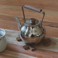 Japanese Stainless Steel Teapot Miyaco