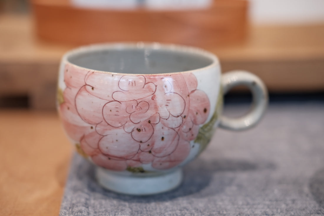 Cool Banana Round Coffee Mug - Peony