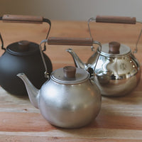 Japanese Stainless Steel Teapot Miyaco