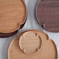 Kazunori Takatsuka 高塚和則 Cherry wood Coaster KU01