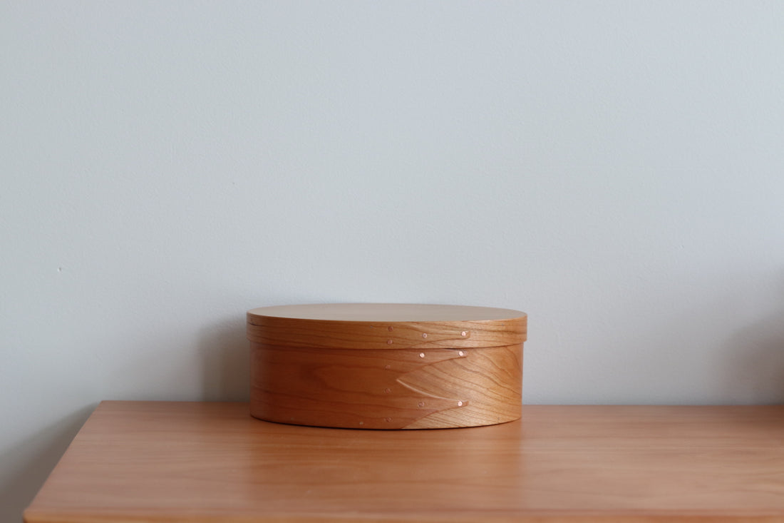 Traditional Shaker Boxes - Cherry Wood