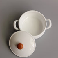 Japan Noda Horo Pochika White Pot