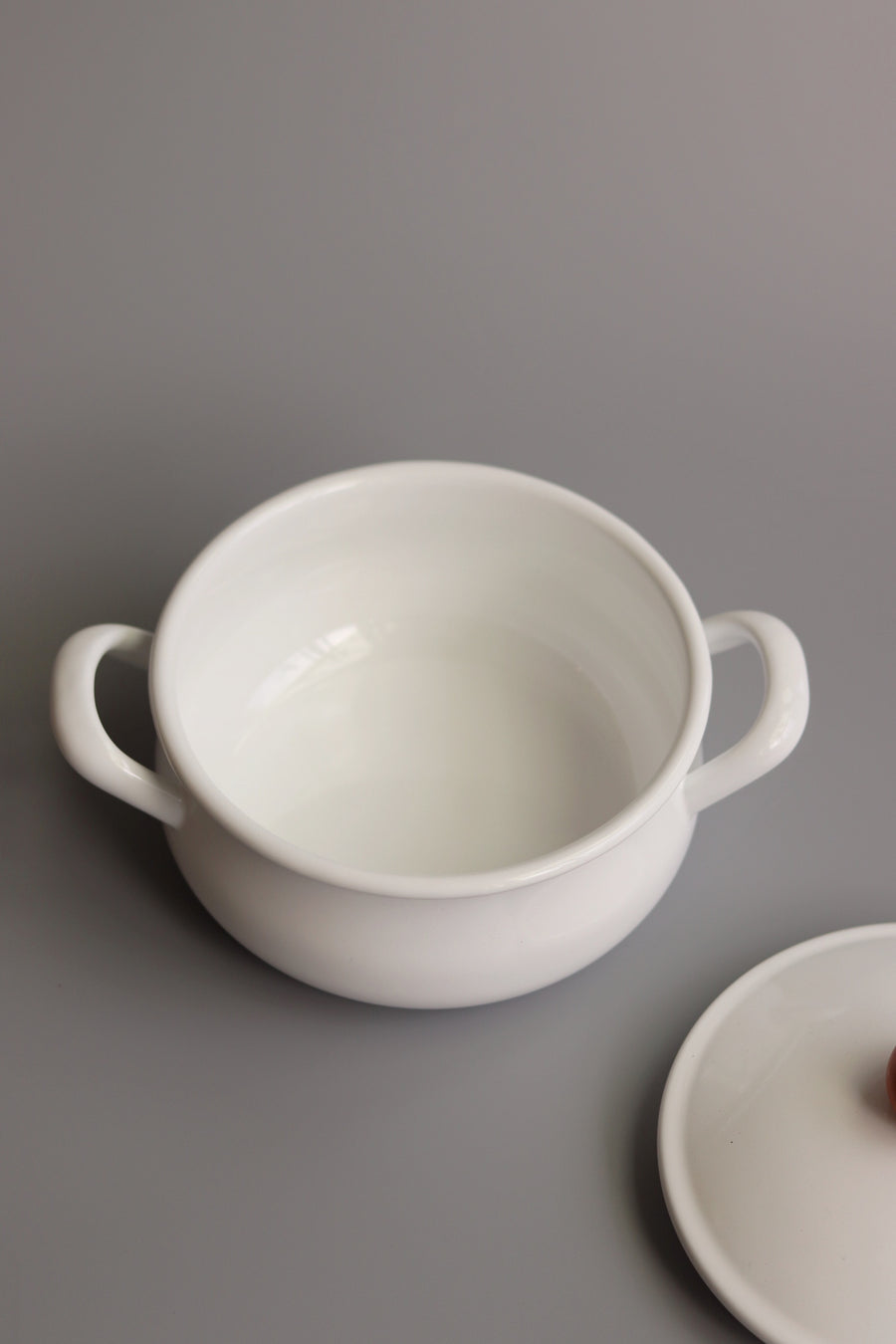 Japan Noda Horo Pochika White Pot