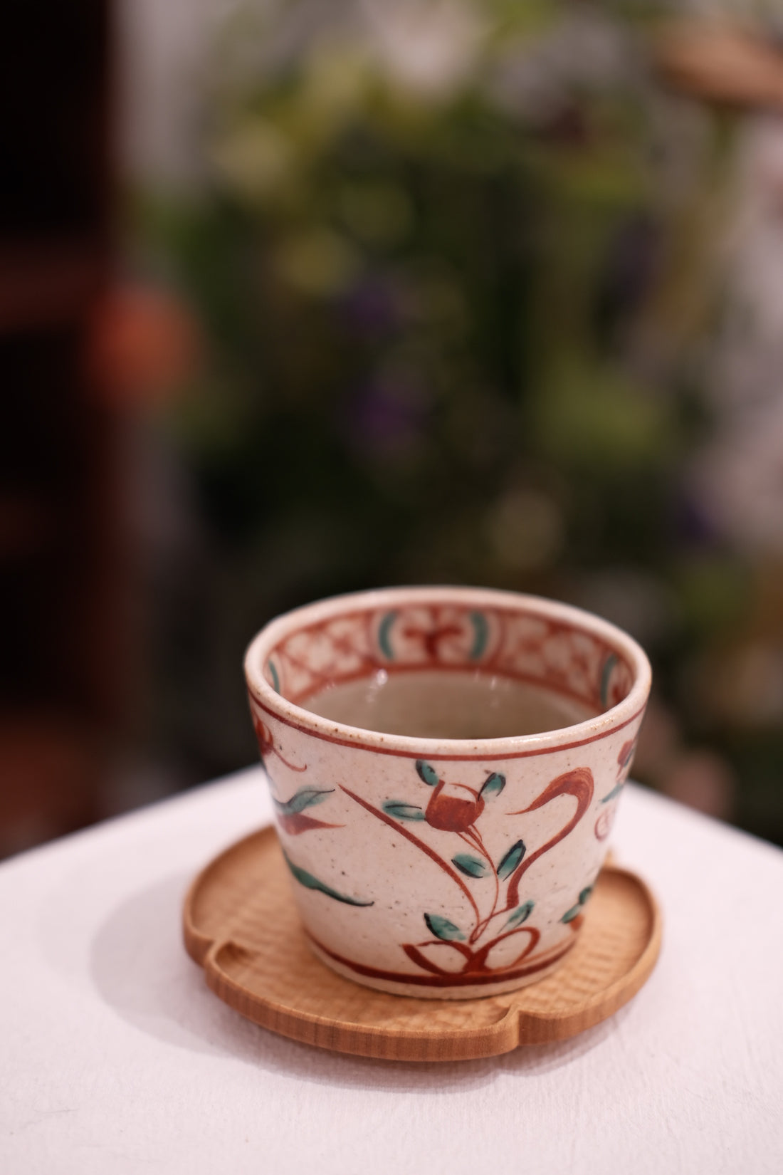 Kazunori Takatsuka 高塚和則 Cherry wood Coaster KU01