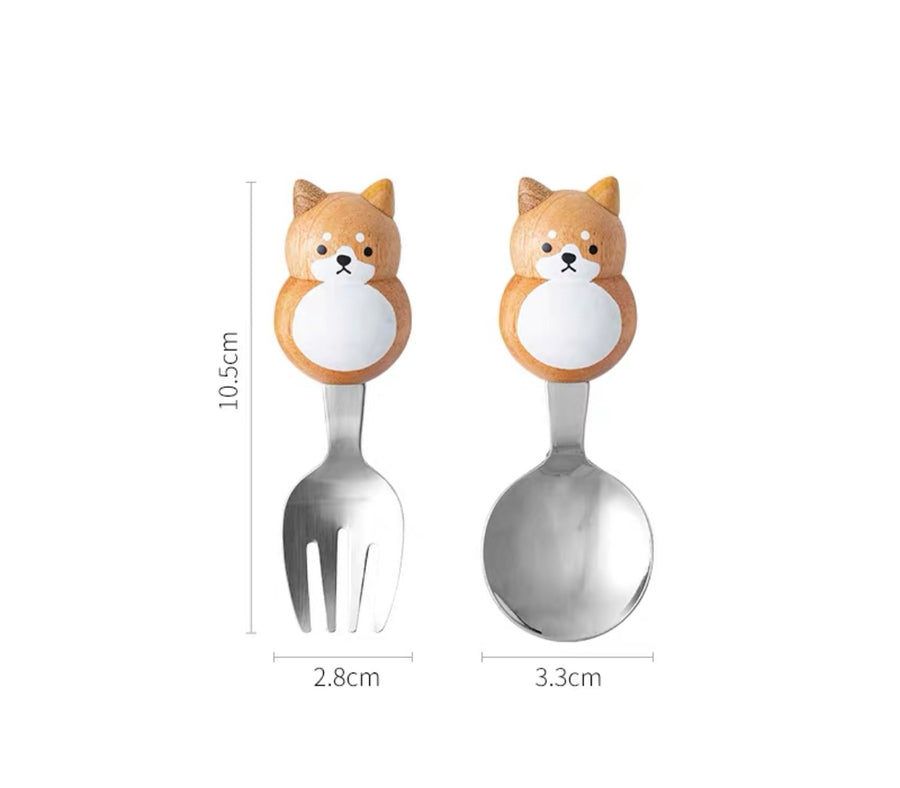 Plumpy Cutie Kids Cutlery Set