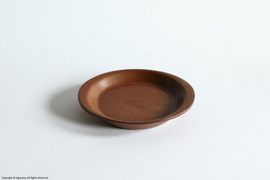 Ceramic Japan Duetto Plate - Brown