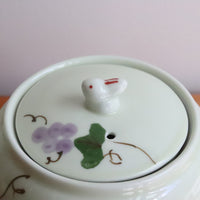 Japanese Bunny Grape Teapot with Teacups