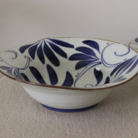 Hasami Ware Karakusa Hand Painted Bowl