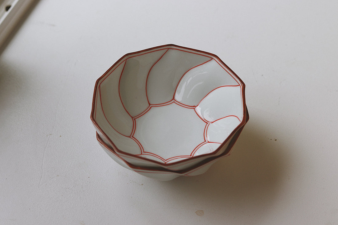 Hasami Ware Dish & Bowl - Kouringama