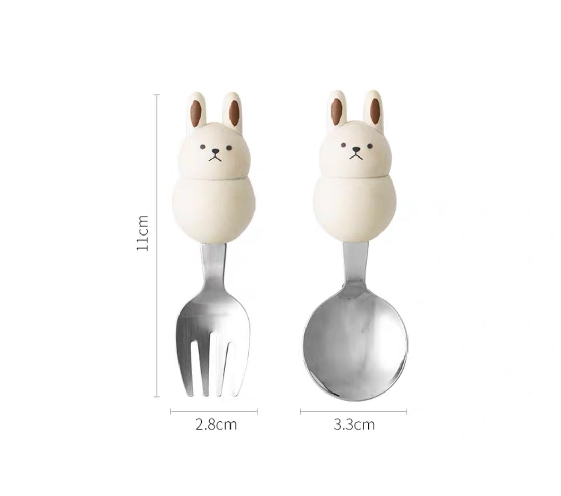 Plumpy Cutie Kids Cutlery Set