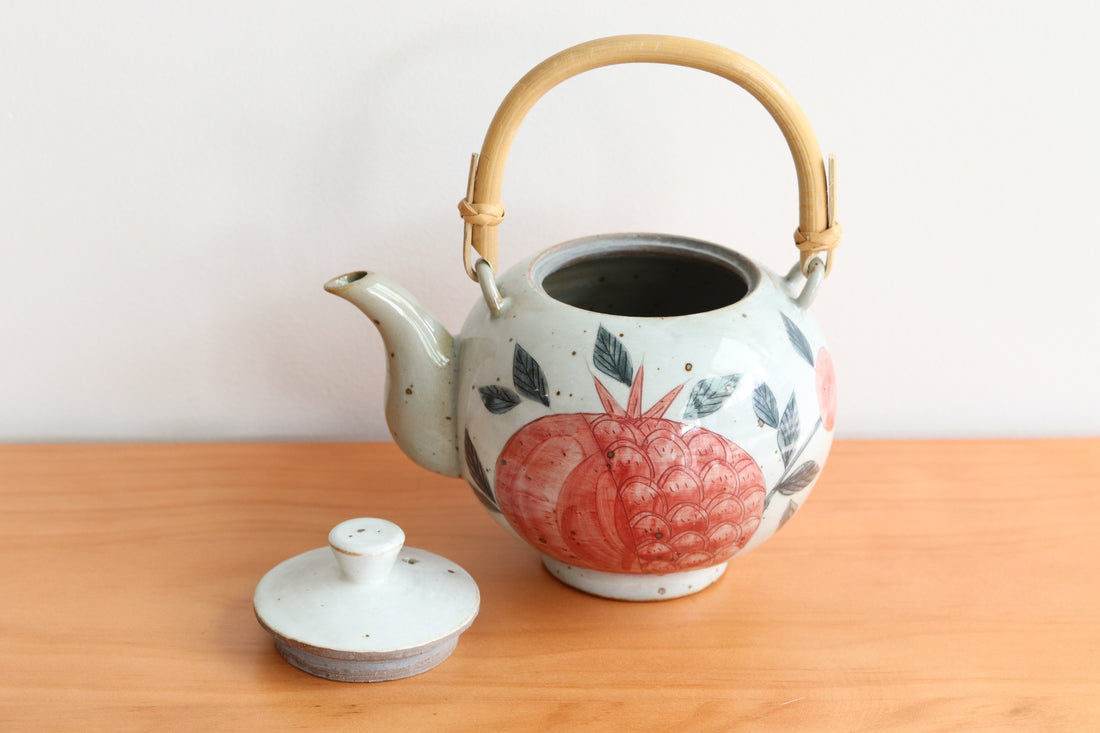 Cool Banana Hand Craft Teapot - Pomegranate FQC88