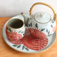 Cool Banana Hand Craft Teapot - Pomegranate FQC88