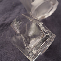 Crumple Oldfashion Crinkle Glass Tumbler