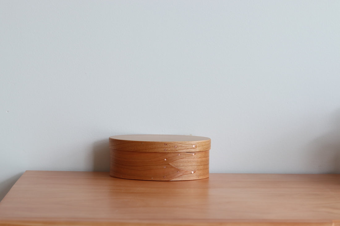 Traditional Shaker Boxes - Cherry Wood