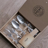 Japan Stainless Vintage Box Cultery 4-PC SET LUTECE